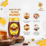 RASNA HEALTHY DAY Pure Honey 500ml - Image 3