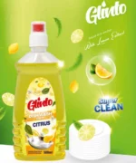 GLINTO DISH WASH CITRUS 500ML LIQUID