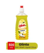 GLINTO DISH WASH CITRUS 500ML LIQUID - Image 2